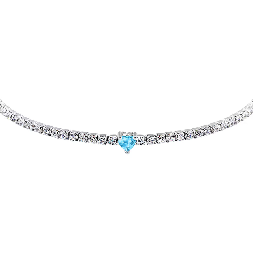 Eternity Tennis Cuore Azzurro