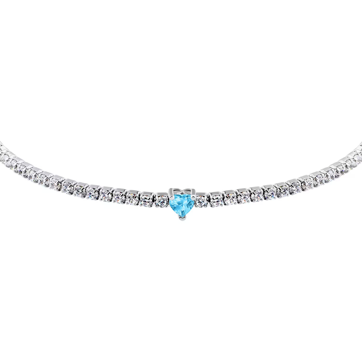 Eternity Tennis Cuore Azzurro